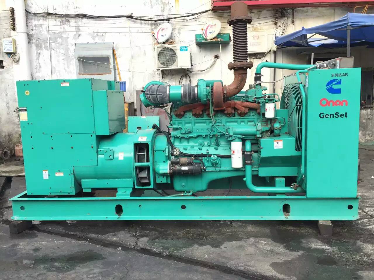 天等租赁发电机-柴油发电机不正常冒烟的原因